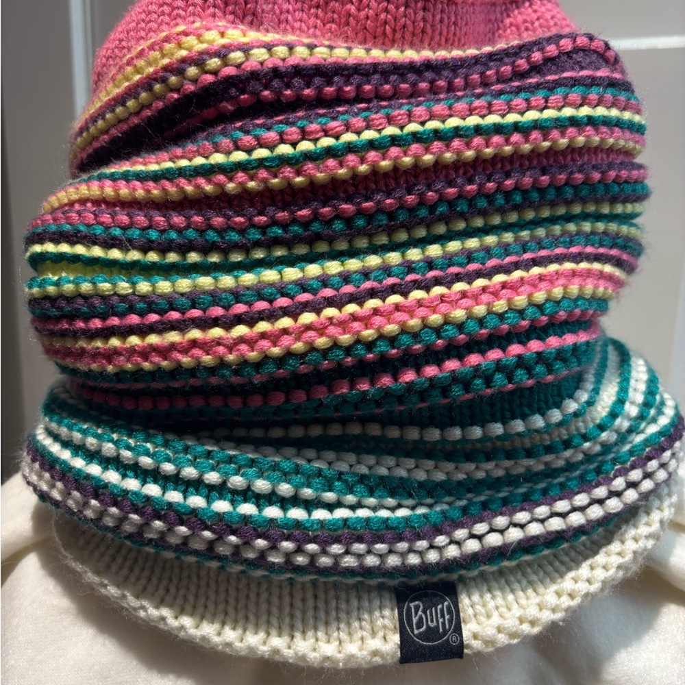 Colorful Striped Neck Gaiter “Buff”